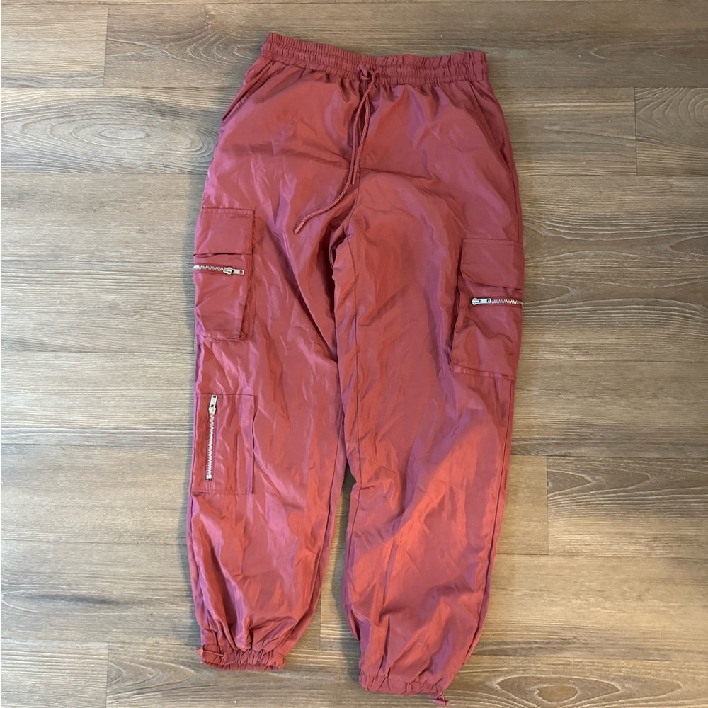 Dark Pink Cargo pants